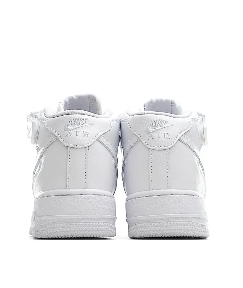 Nike Air Force 1 Mid Mid Top Plain White