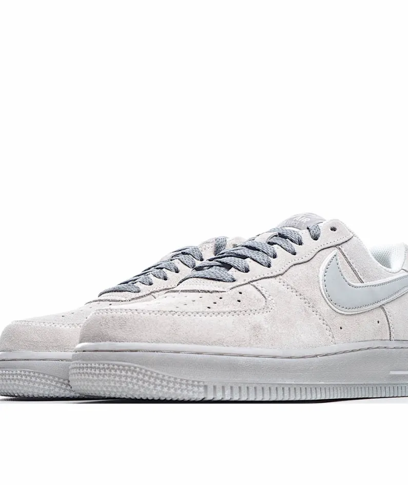 Nike Air Force1 Low 07 3m Reflective Light Blue Grey