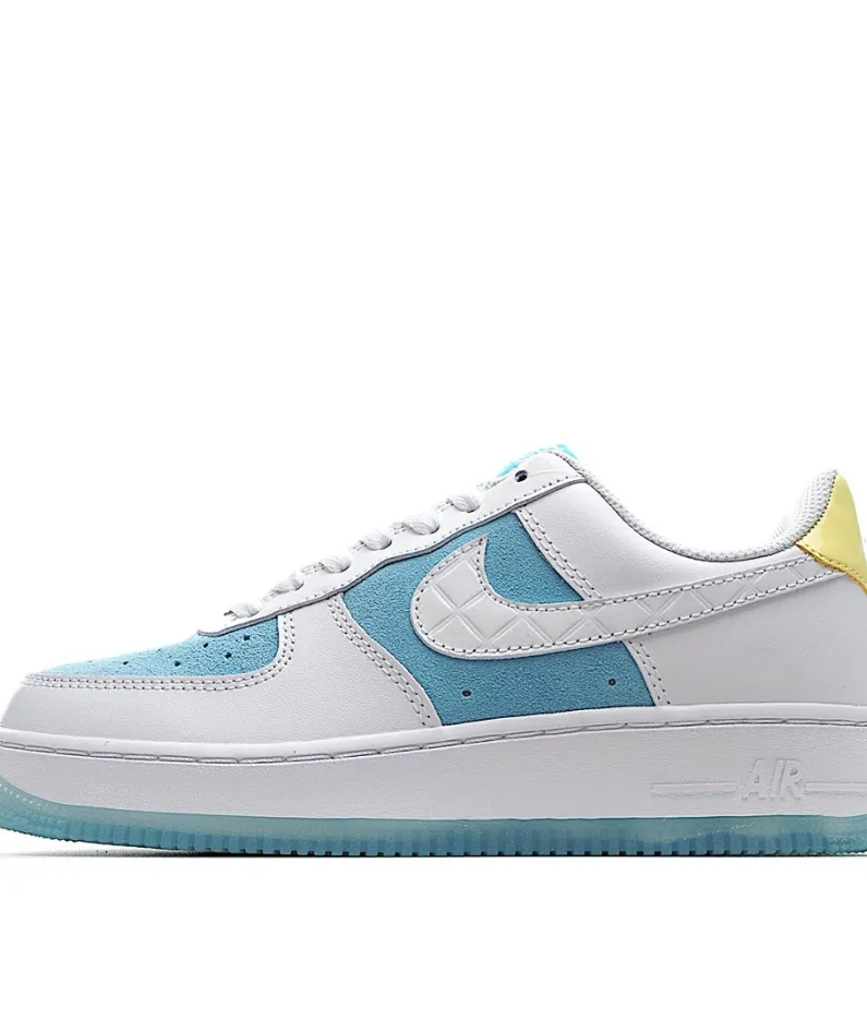Nike Air Force 1 White and Blue