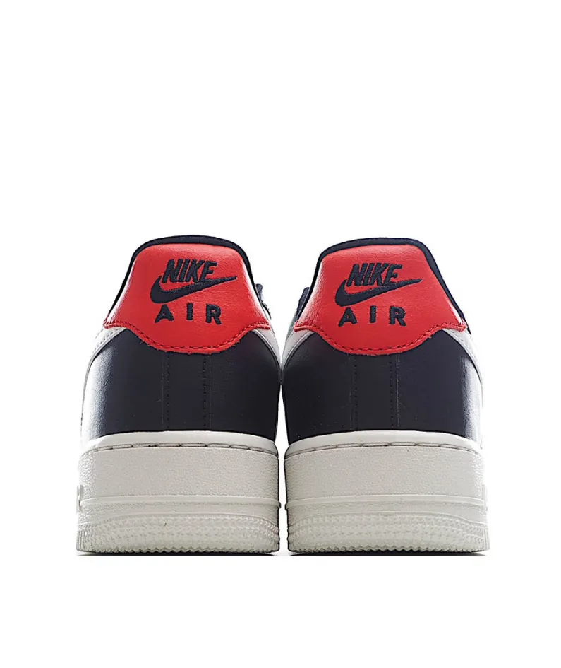 Nike Air Force 1 Low Top Black Red