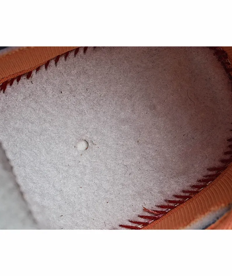 Nike Air Force 1 Low-Top Sneakers Off-White Orange Fog
