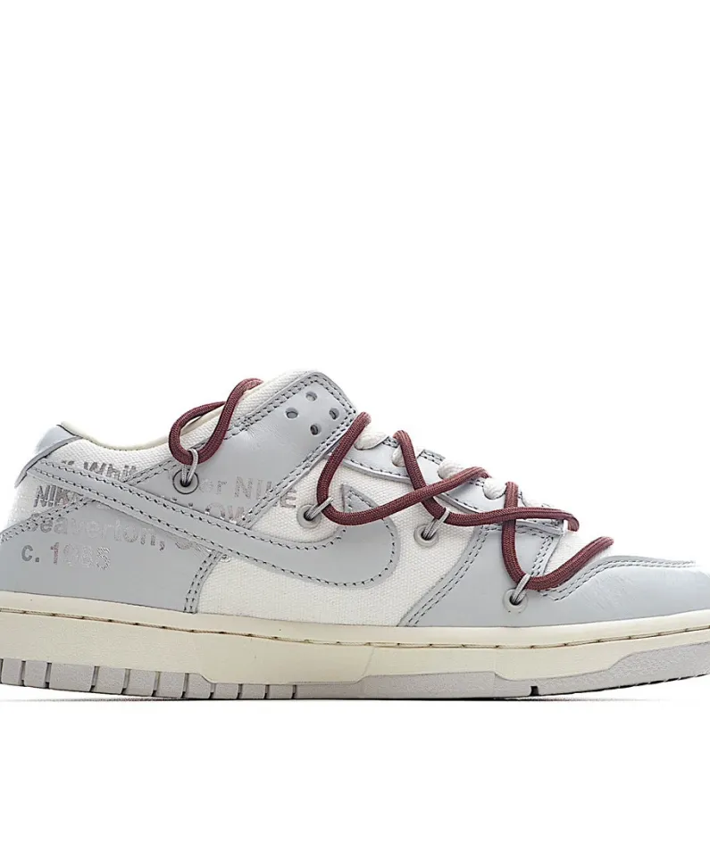 Nike SB Dunk OFF-WHITE   灰 