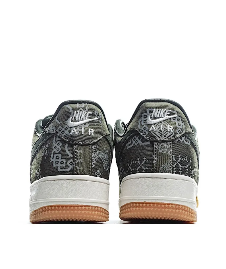 Nike CLOT X Nike Air Force 1 Green Silk