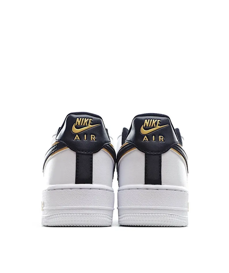 Nike Air Force 1 React LV8 White Black Gold