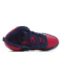 Supreme x Nike SB Dunk High "By Any Means" Red and Blue Sneakers