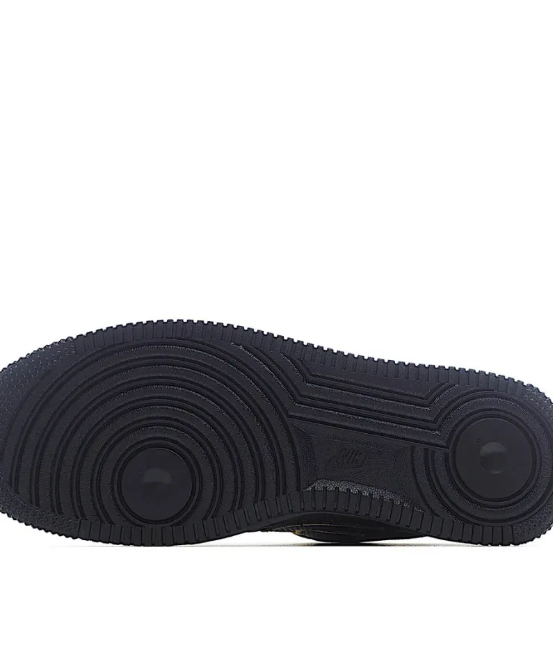 Nike Air Force 1 Black Gold