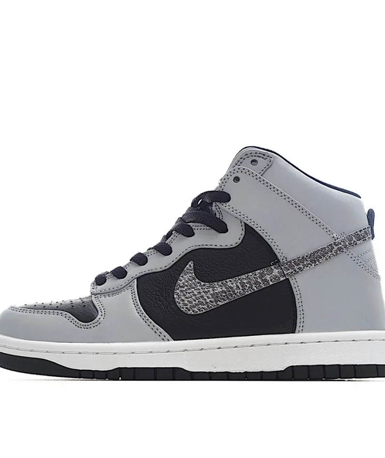 Nike Dunk High 3M Reflective Grey Black