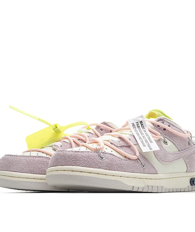 0ff-White x Nike Dunk Low OW Pink