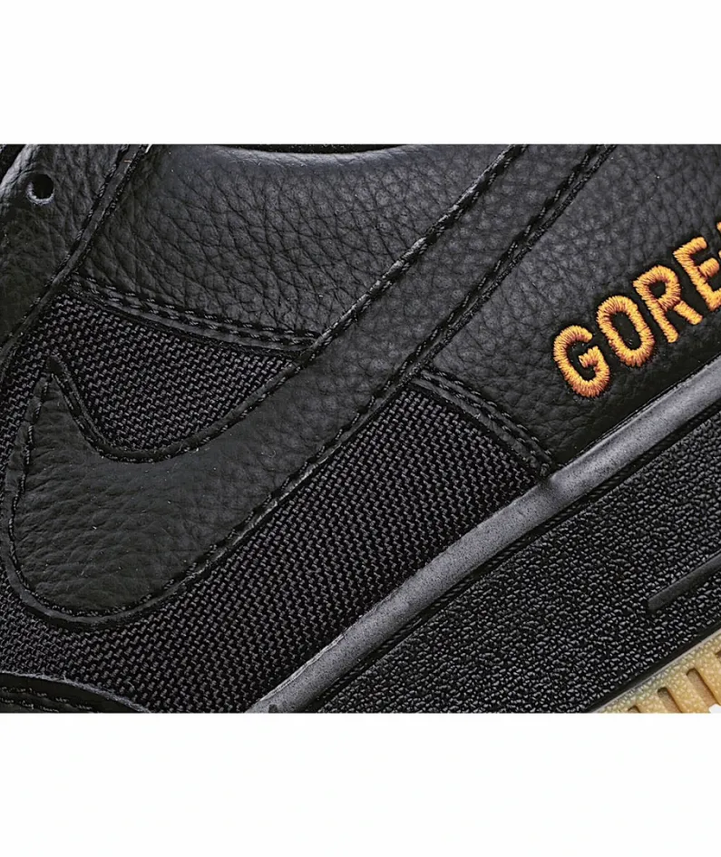 Nike Air Force 1 GORE-TEX Black Brown Beige Low Top
