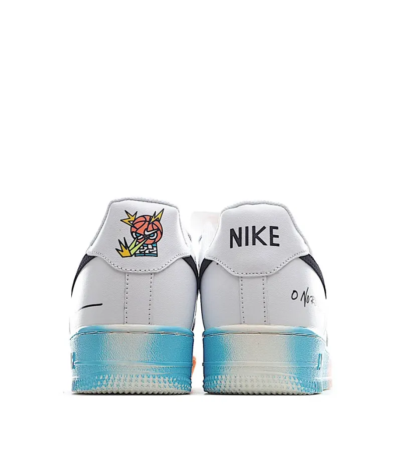 Nike Air Force 1 Low 07 White Red Blue Sneakers