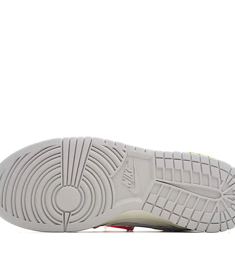 Nike SB Dunk OFF-WHITE Grey Red Blue