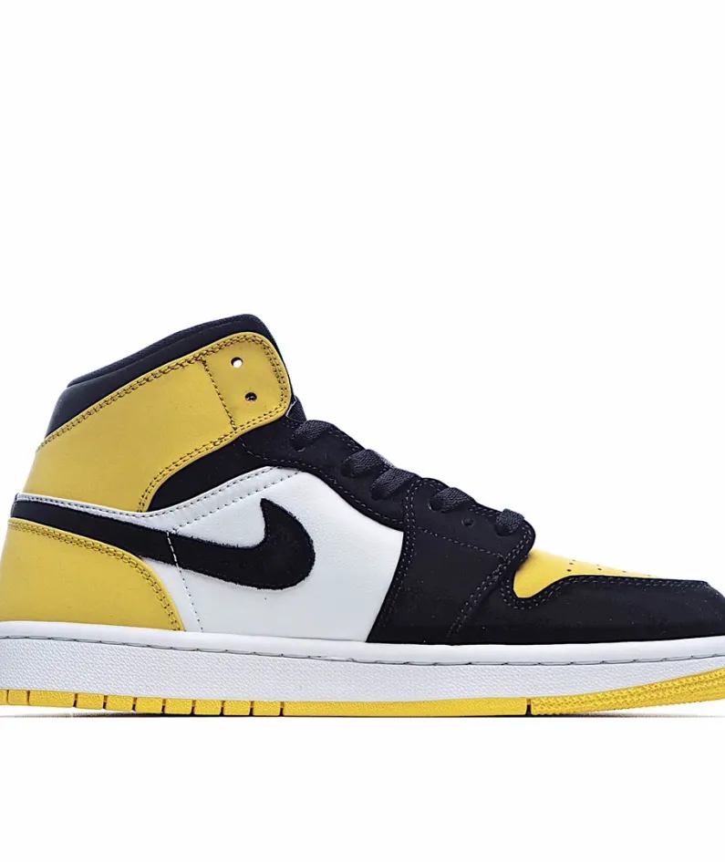 Air Jordan 1 Mid SE 'Yellow Toe'