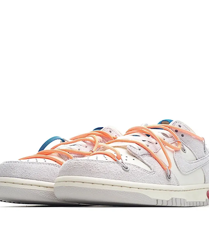 Nike SB Dunk OFF-WHITE Grey Powder Blue