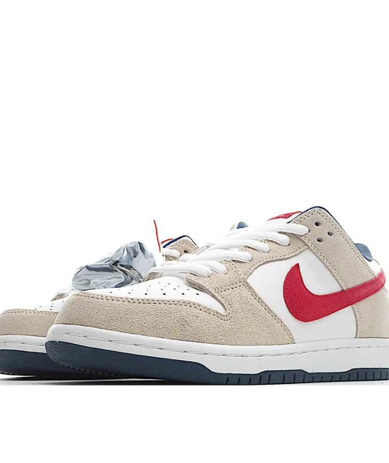 Nike SB Dunk Low RPO "CRIMSON Low Top Sneakers Rice White Red 304292-161