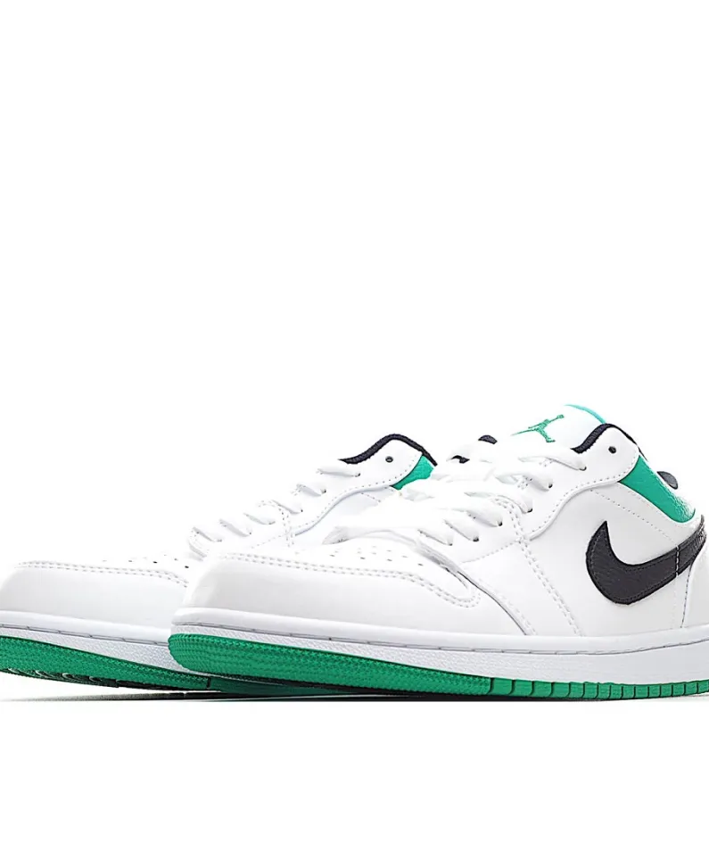 Air Jordan 1 Low 'White Lucky Green'