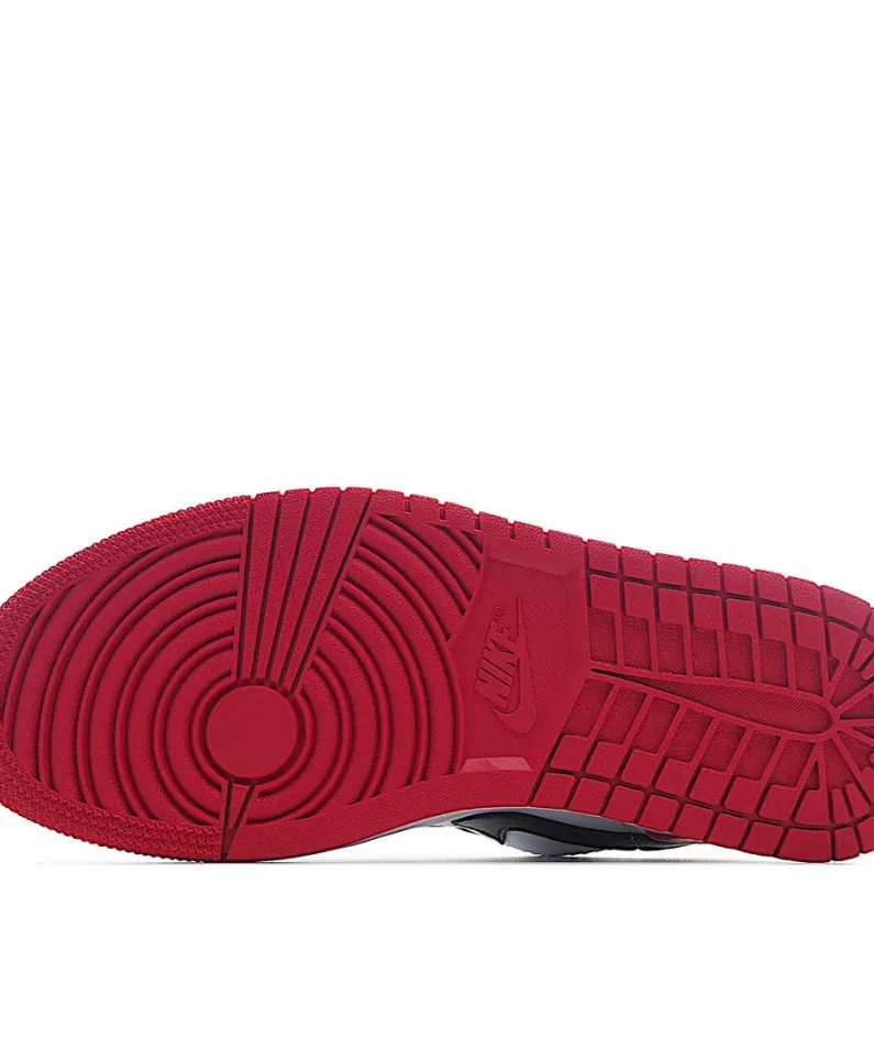 Air Jordan 1 Low Low Top Retro Culture Basketball Shoes Black Red Toe