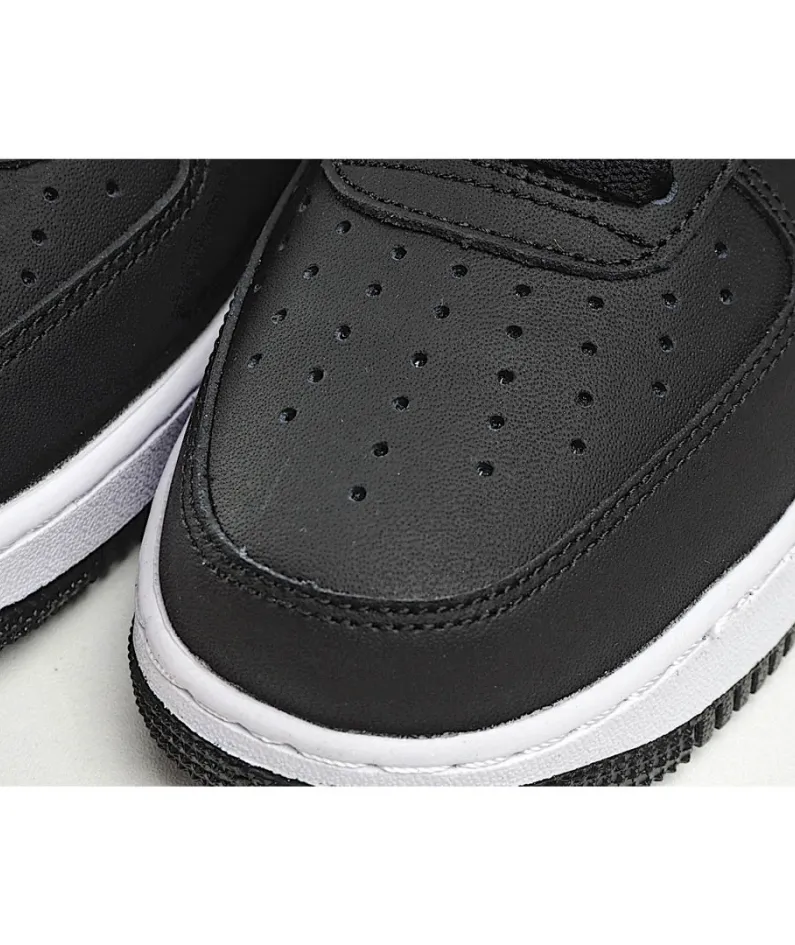 Nike Air Force 107 Low Black Blue Red Low Top