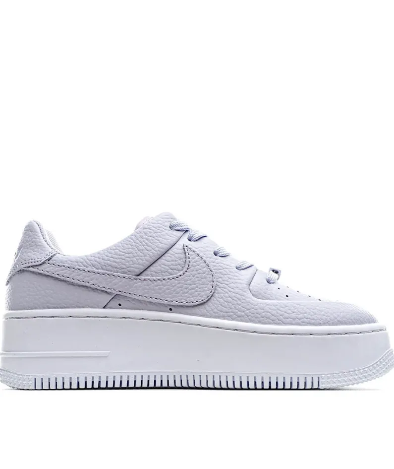 Nike Air Force 107 White Purple