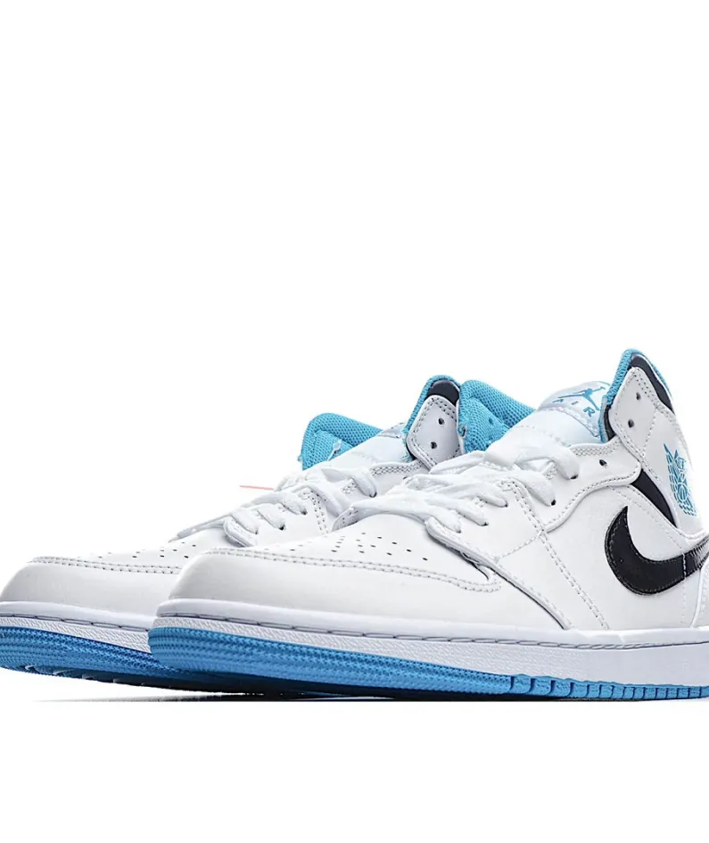 Air Jordan 1 Mid 'Laser Blue'