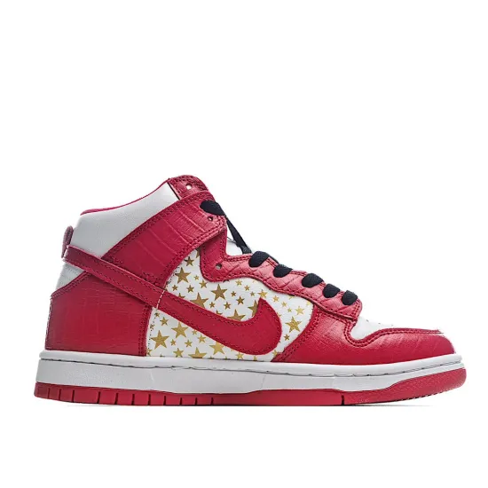 Nike SB Dunk High "Team Crimson" SB Sneakers