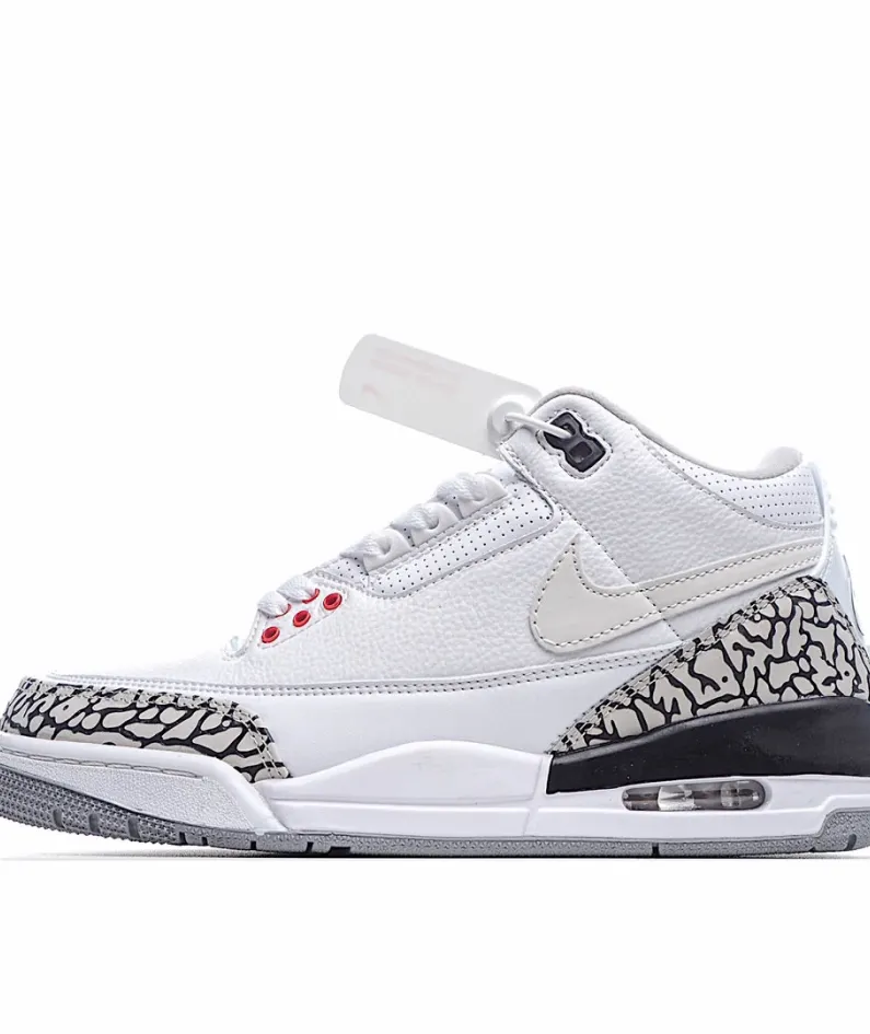 Air Jordan 3 Retro JTH NRG 'White Cement'