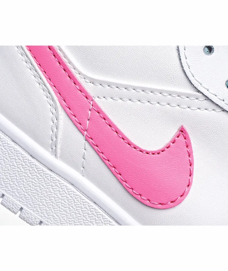 Nike Air Jordan 1 LowWhite/NeonAJ1 Low Top Classic Retro Culture Casual Sports Basketball Shoes