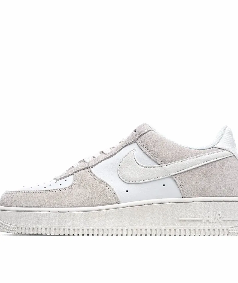 Nike AIR FORCE 1 LOW Low Top Sneakers Beige Light Grey