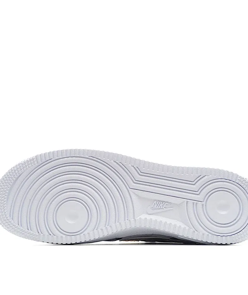 Nike Air Force 1 Low'07 White Purple Gold
