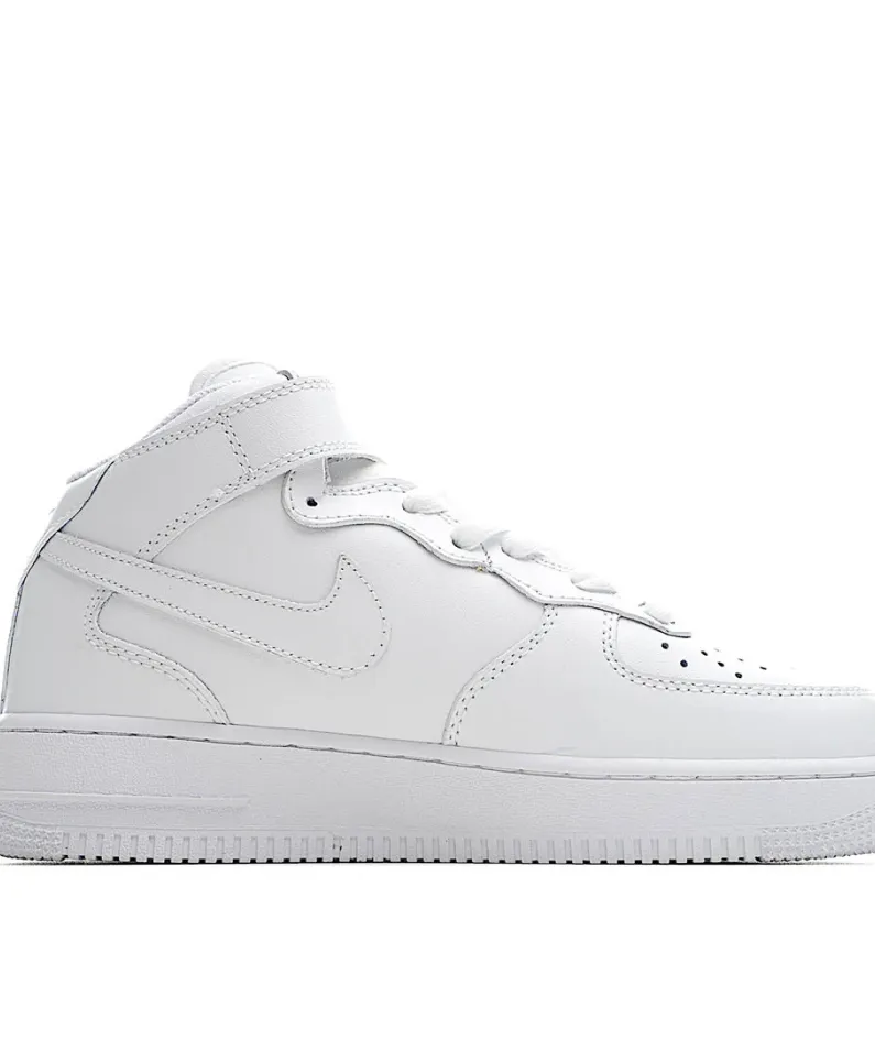 Nike Air Force 1 Mid Mid Top Plain White
