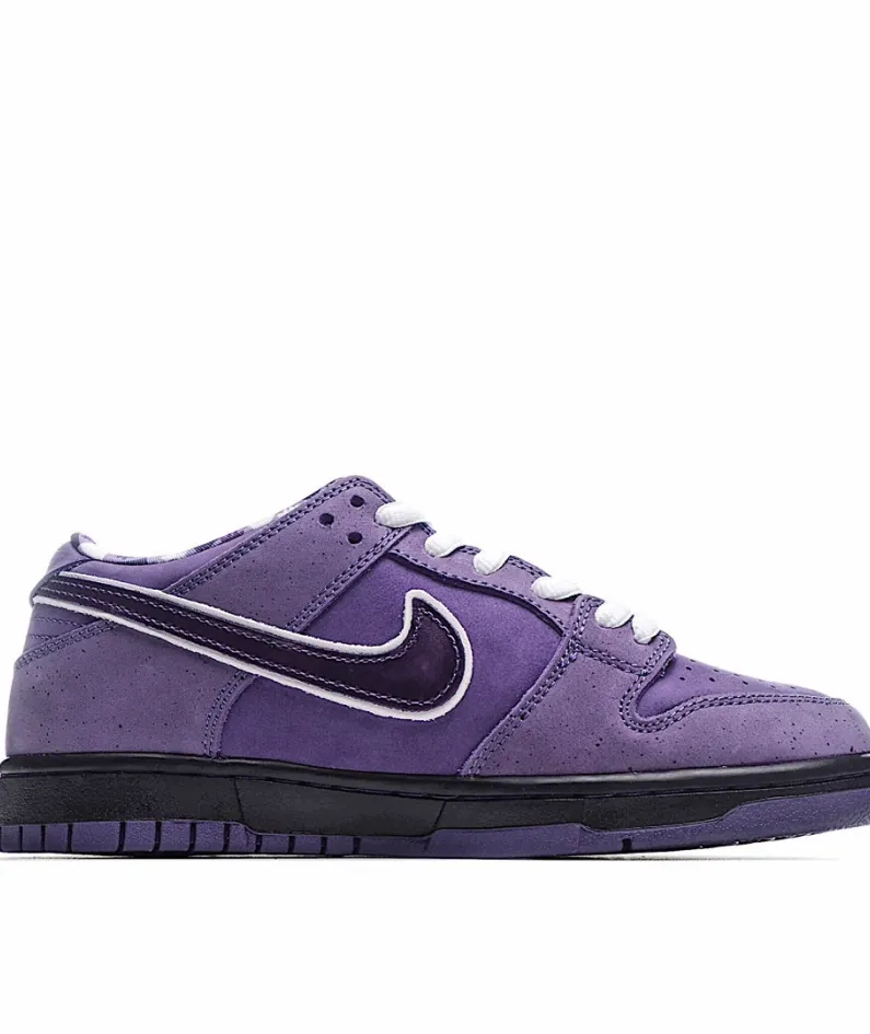 Concepts x Nike SB Dunk Low Purple Lobster Low Top Sneakers