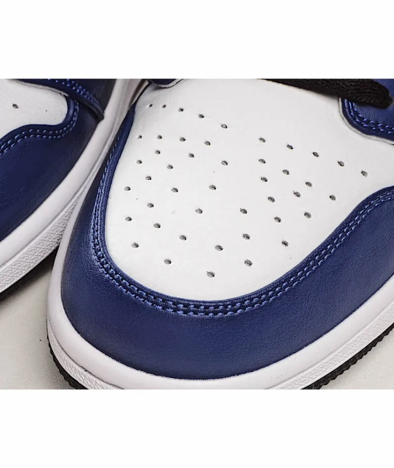 Air Jordan 1 Low 'White Deep Royal Blue'