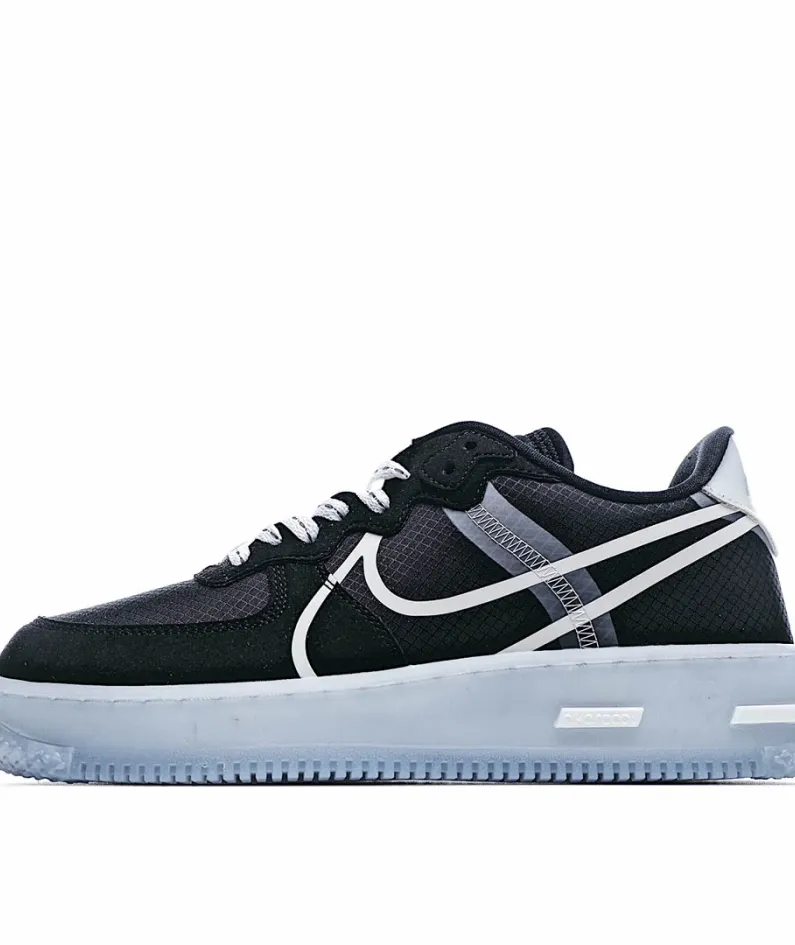 Nike Air Force 1 React QS Ice Blue White Black
