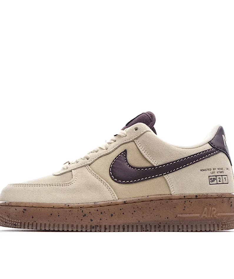 NikeAir Force 1 07 Light Brown Sneakers