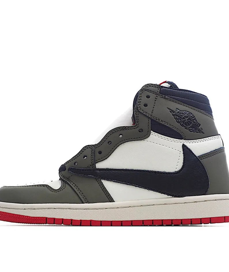 Travis Scott x Fragment X Air Jordan 1 High OG MilitaryBlue