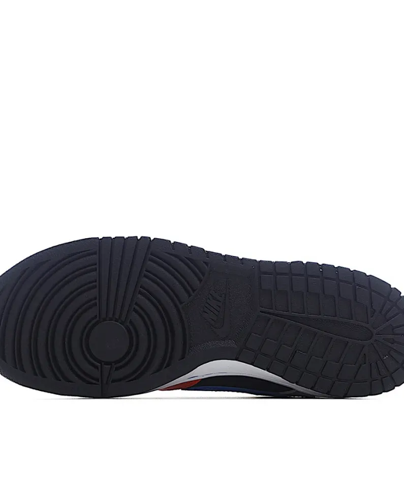 NBA x Nike Dunk Low EMB “Knicks” Black Blue Orange