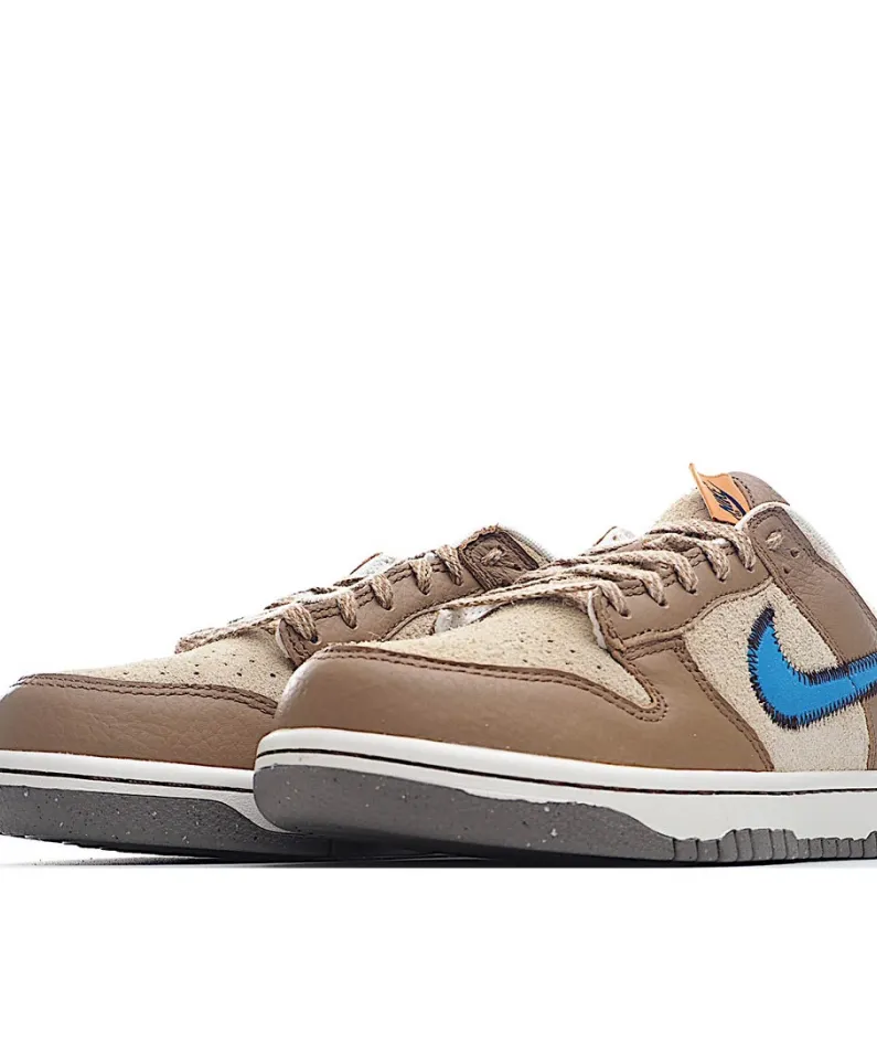Nikex Nike SB Dunk LowDark Driftwood Me Sneakers Brown Blue
