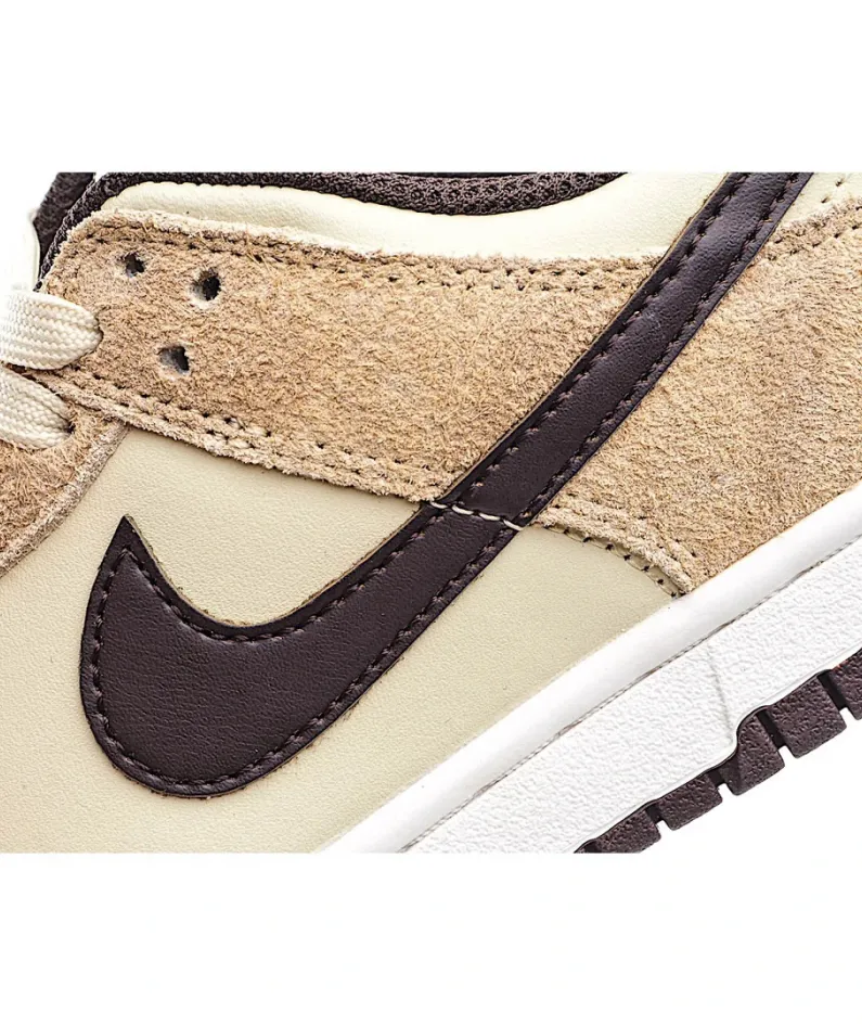 Nike Dunk Low Beige and Brown Cheetah Sneakers