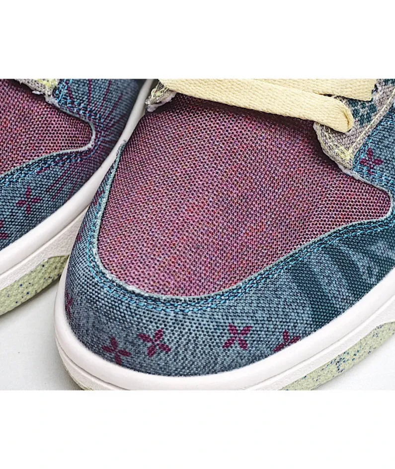 Nike Dunk Low SP Community Garden Lemon Cashew Blossom
