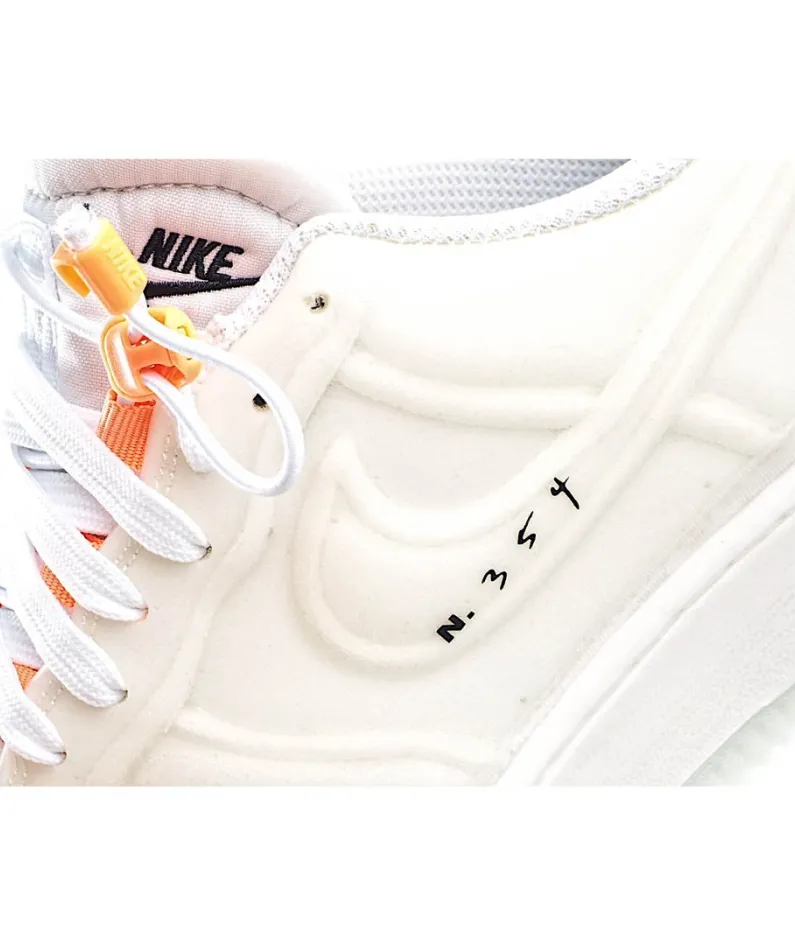 Nike Air Force 1 Experimental-Type N. 354 Sail Atomic Orange Low-Top Sneakers