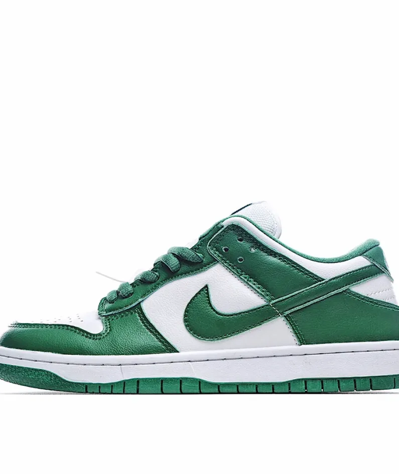 AJ1Low SB  Nike   x Air Jordan 1 Low UNC 白绿