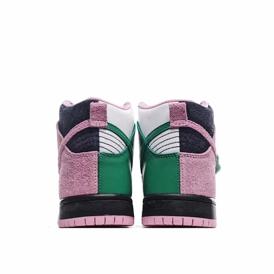 Nike SB Dunk High "Invert Celtics Black"