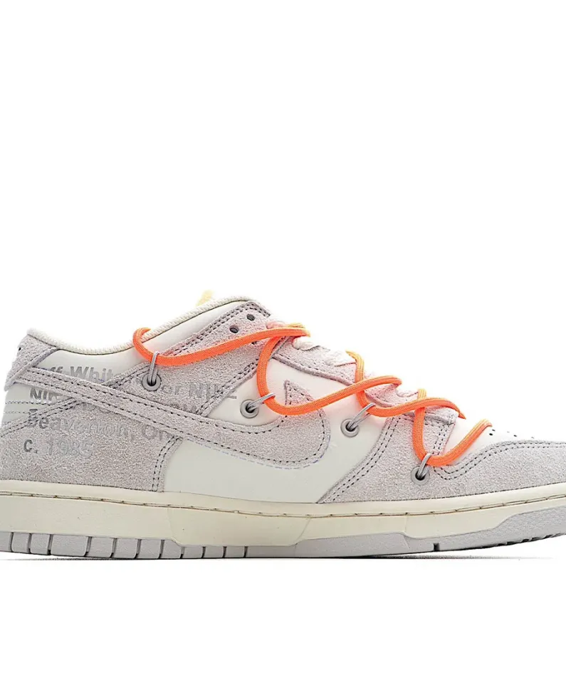 Nike SB Dunk OFF-WHITE Grey Orange