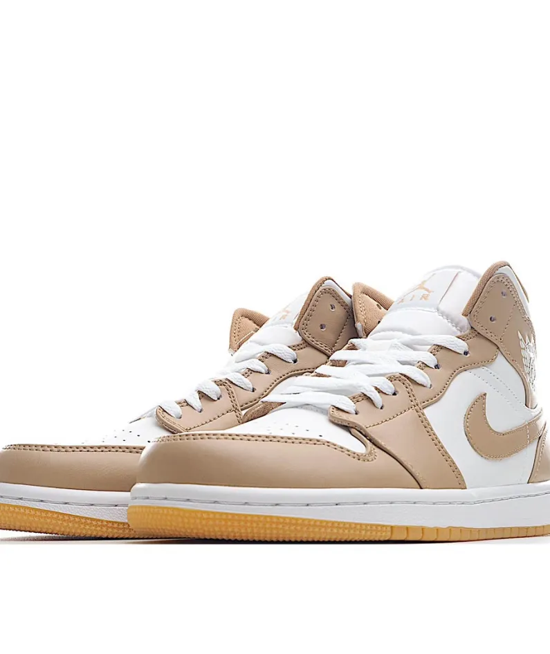 Air Jordan 1 Mid 'Tan Gum'