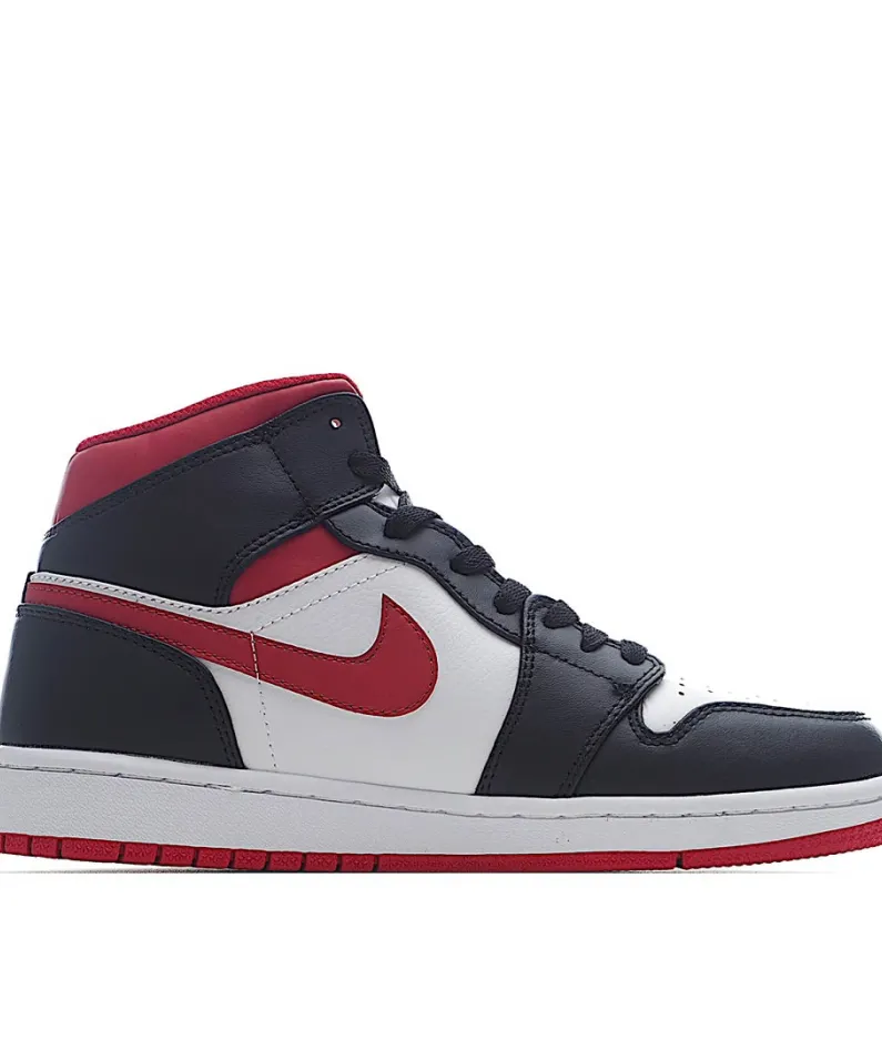 Air Jordan 1 Mid 'Black Gym Red'