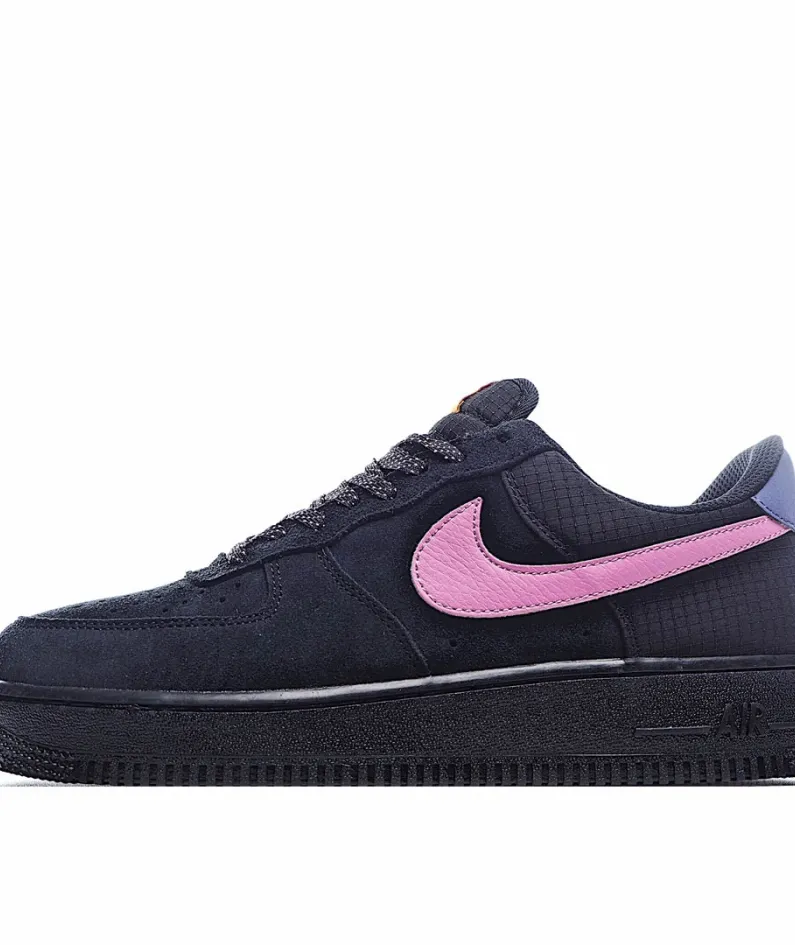 Nike Air Force 1 07 Black Powder Low Top 3M Reflective
