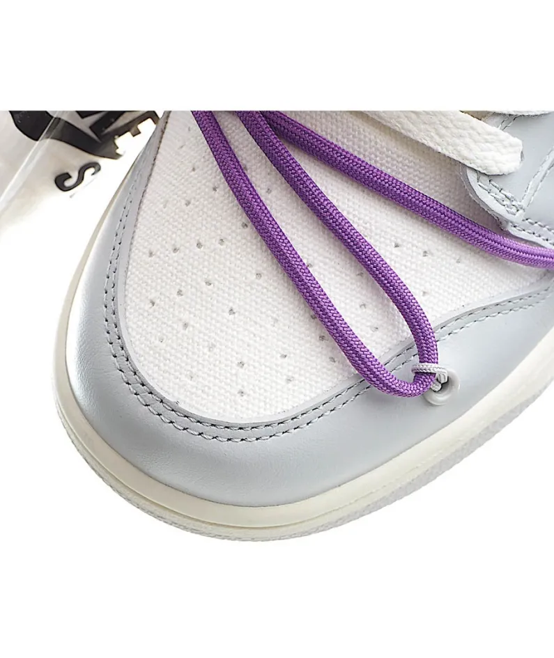 Nike SB Dunk OFF-WHITE Gray Purple