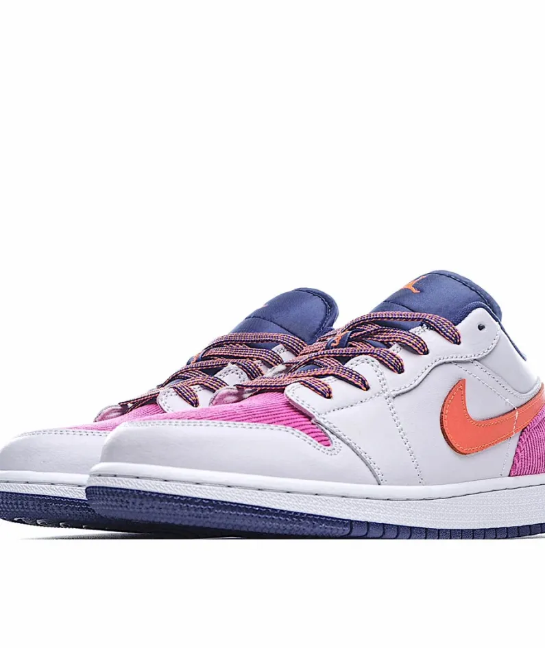 Air Jordan 1 Low GS 'Fire Pink Hyper Crimson'