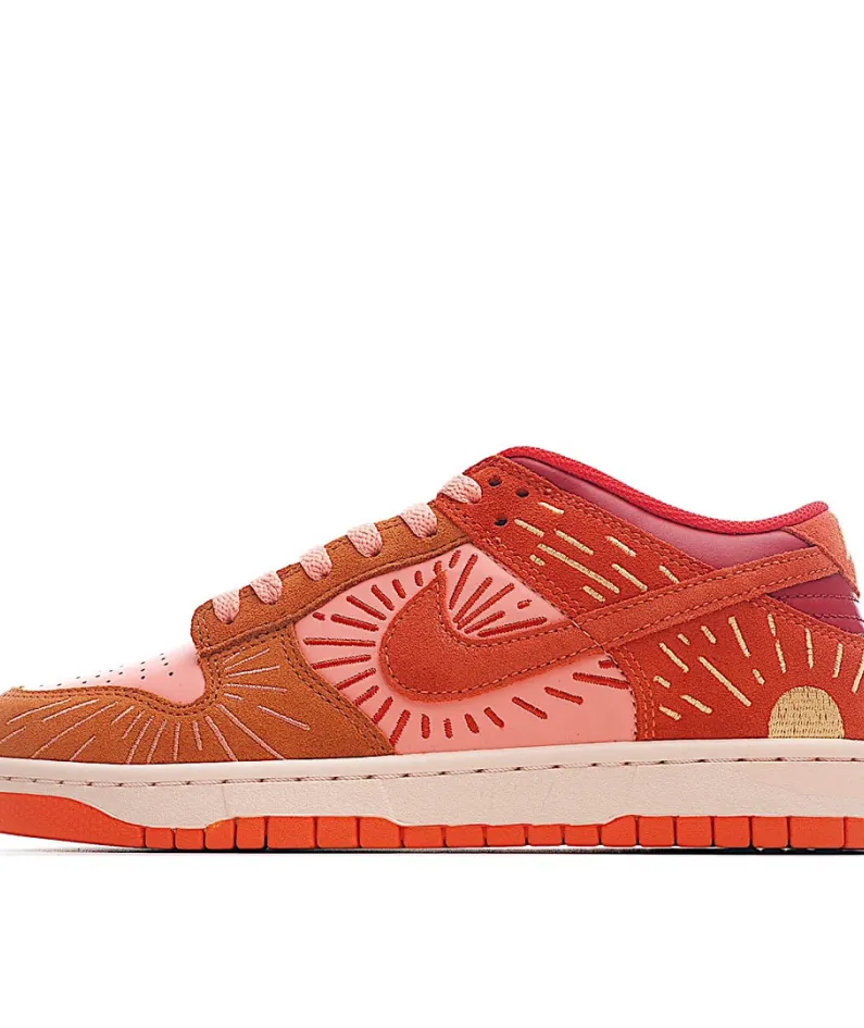 Nike Dunk Low NH “Winter Solstice”Orange-Crimson BlissNike Dunk Low  板鞋  