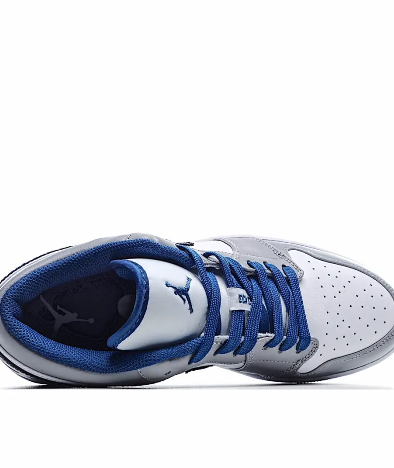 Air Jordan 1 Low 'True Blue Cement'