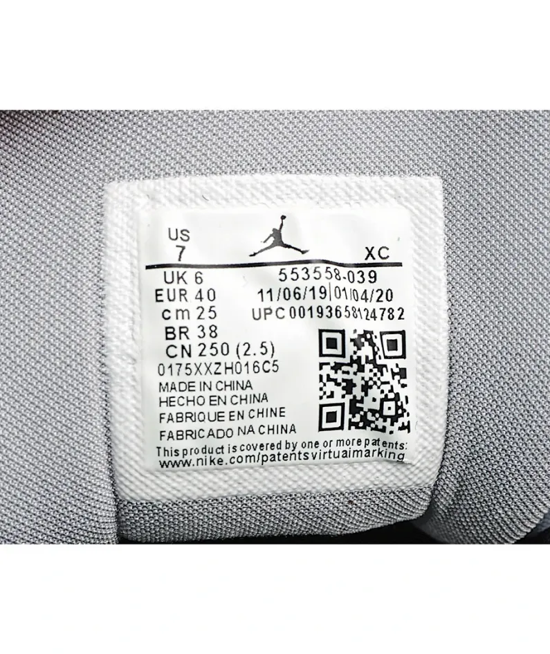 Air Jordan 1 Low 'Smoke Grey'